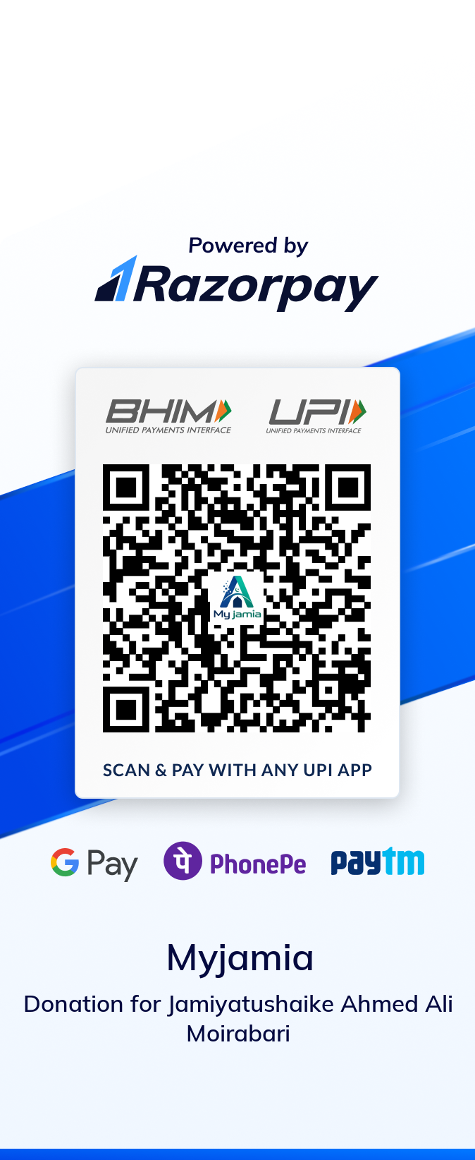 Donation QR Code